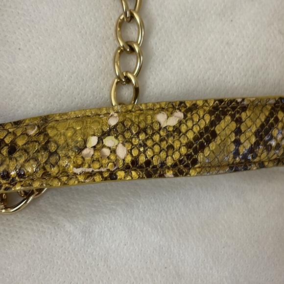 Steve Madden Python-Style Bag | Gold - Picture 6 of 12
